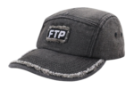 FTP Denim Logo Camp Hat Black