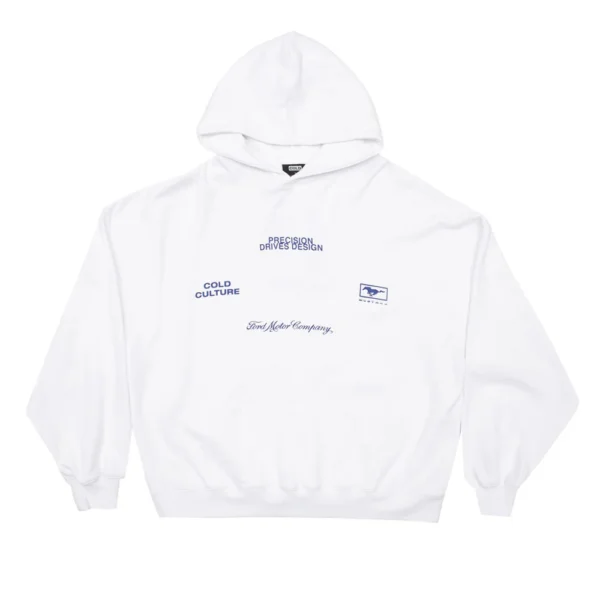 FTP Clash Hoodie White