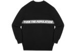 FTP Spell Out Knit Sweater Black