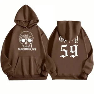 Suicideboys G59 Brown Hoodie