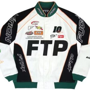 White FTP Pitcrew Jacket