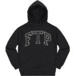 FTP FUCKTHEPOPULATION BLACK ARCH HOODIE