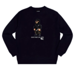 FTP FUCKTHEPOPULATION Hooded Bear Crewneck Sweatshirt