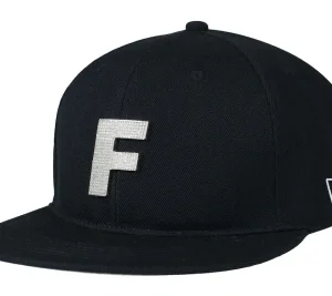 FTP Bling F Logo Fitted Hat Black